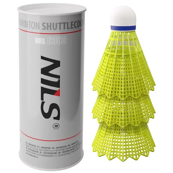 Badmintonové míčky NILS NBL6303 3 ks
