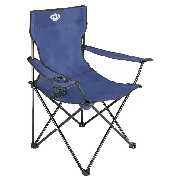 Skládací židle NILS Camp NC3044, modrá