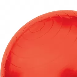 Gymnastický míč HMS YB01 65 cm, červený