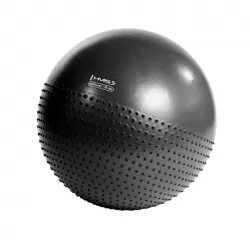 Masážní gymnastický míč HMS YB03 75 cm, černý