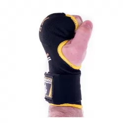 Gelové rukavice DBX BUSHIDO žluté