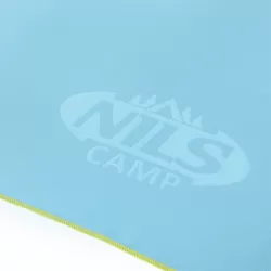 Ručník z mikrovlákna NILS Camp NCR12 modrá/zelená
