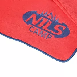 Froté ručník NILS Camp NCR01 růžový/tm.modrý
